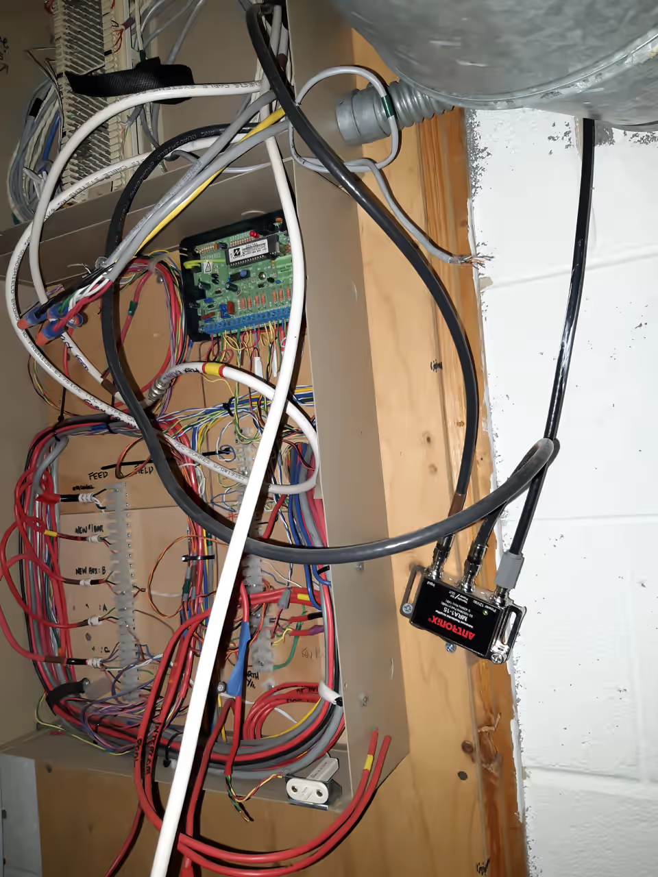This is how they left the heater room.