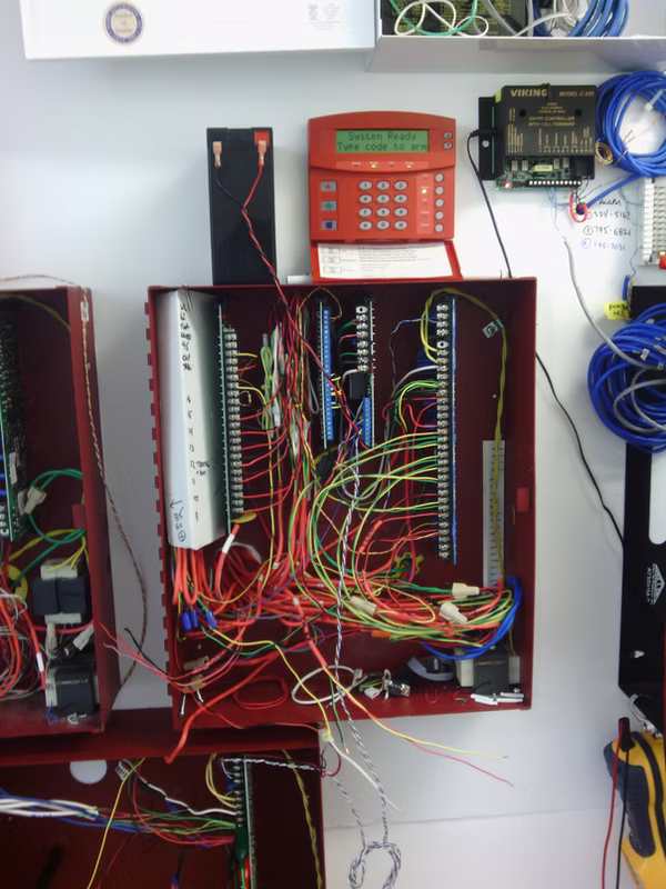 Temporary conversion panel