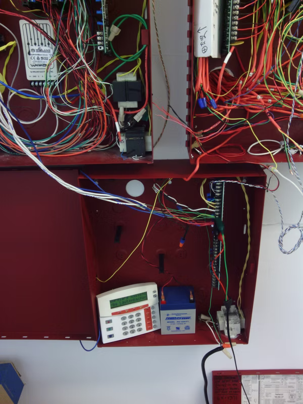 Temporary conversion panel