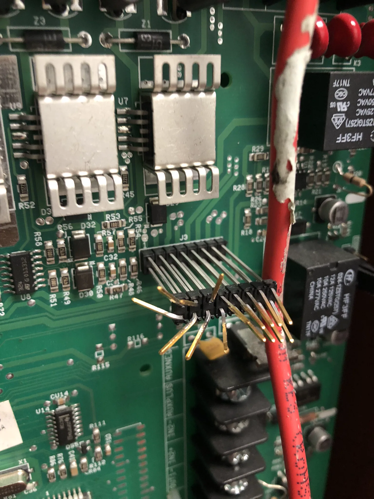 Overfilled panel blocking future accessories