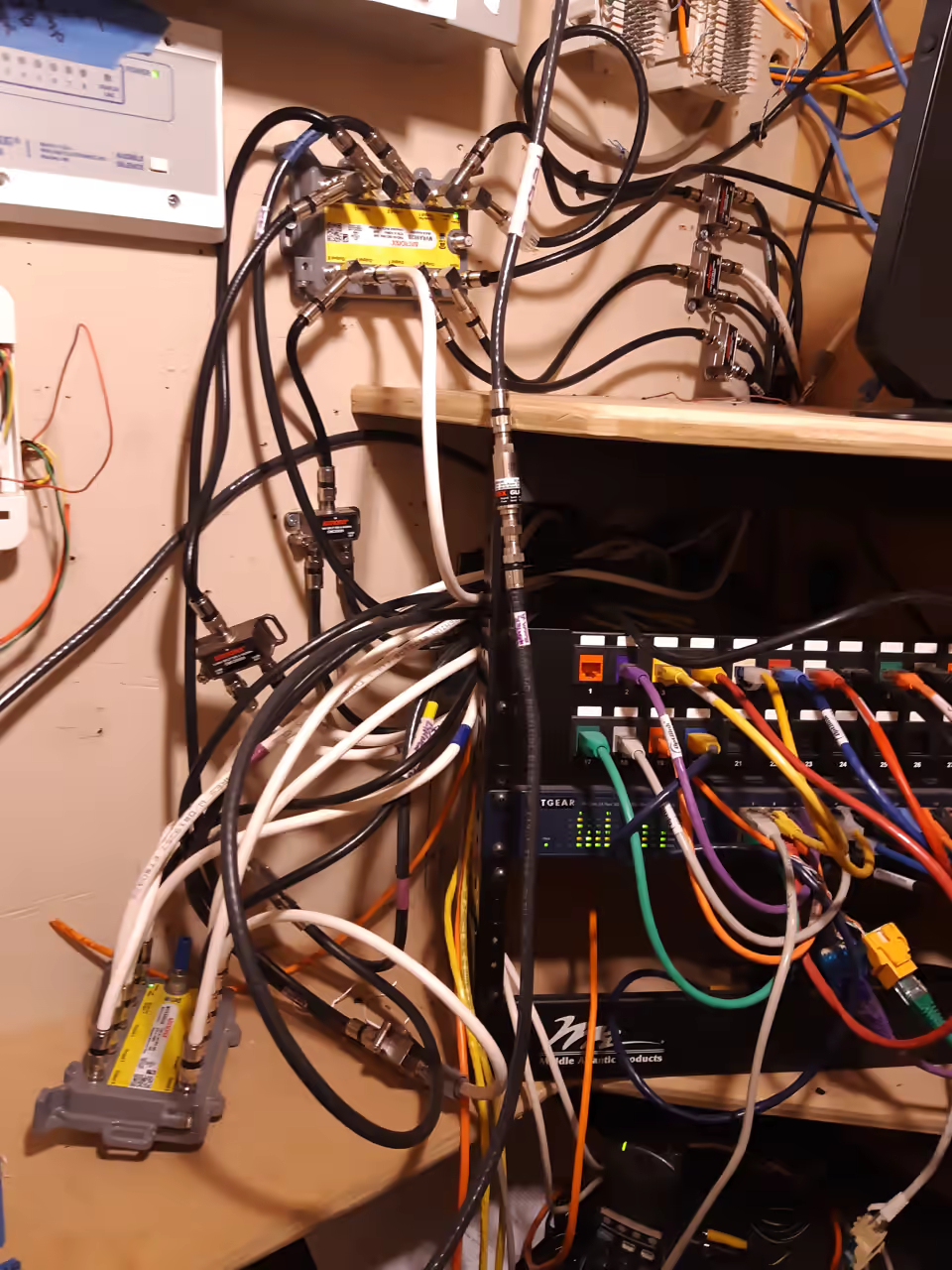This is how they left the rack.