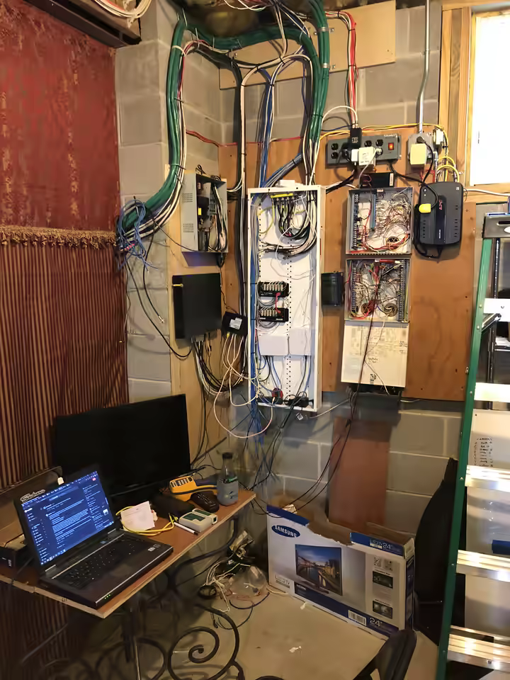 UniFi, XVR, cameras & Telguard.
